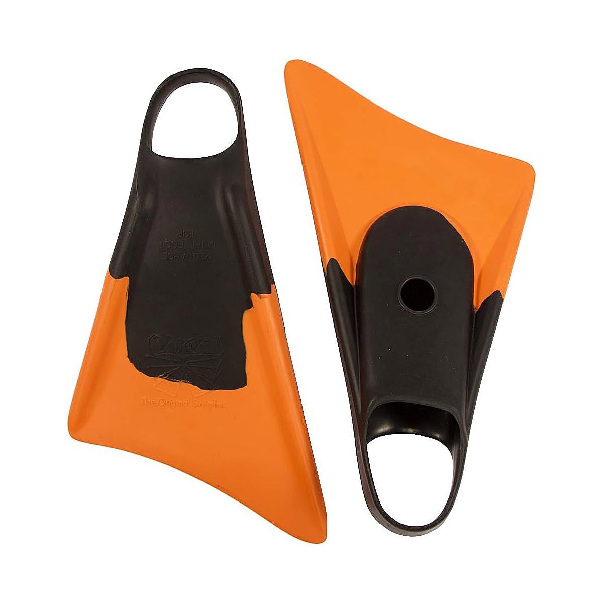 Churchill Makapuu Swim Fins Black Orange