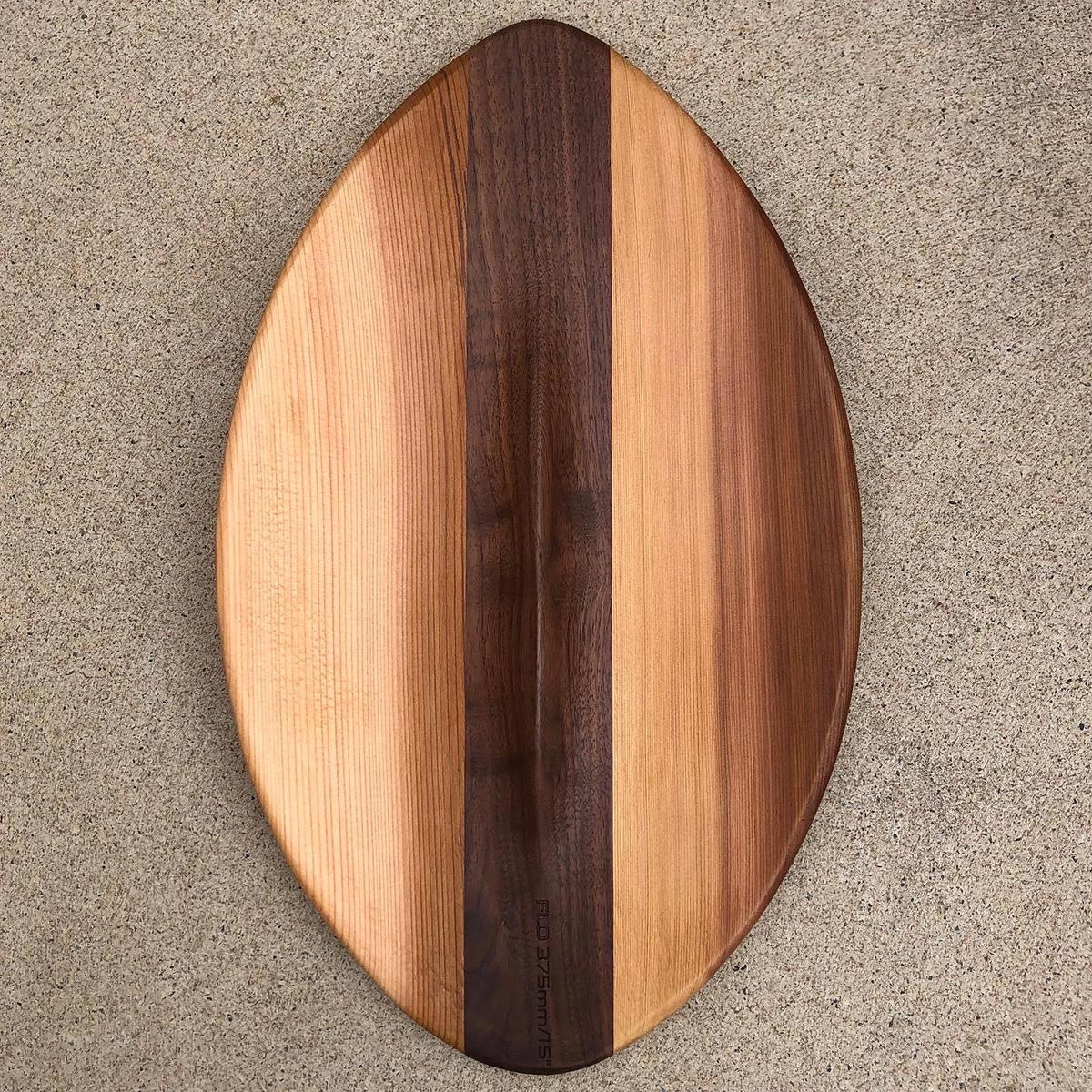 FLO 375mm 15inch Wood POD Handboards - Bodysurfing Handplane
