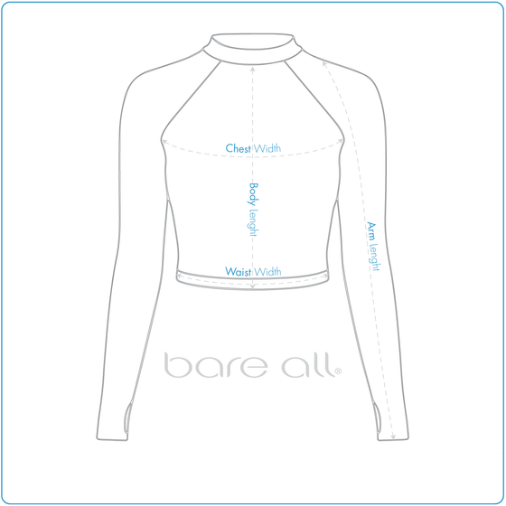 How to Measure a Bare All Rash Guard