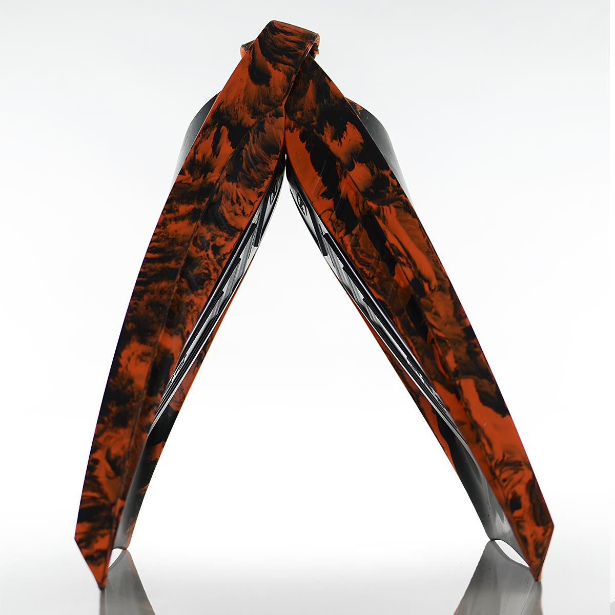 POD Swim Fins PF3 Evolution Variegated Colour Black/Orange