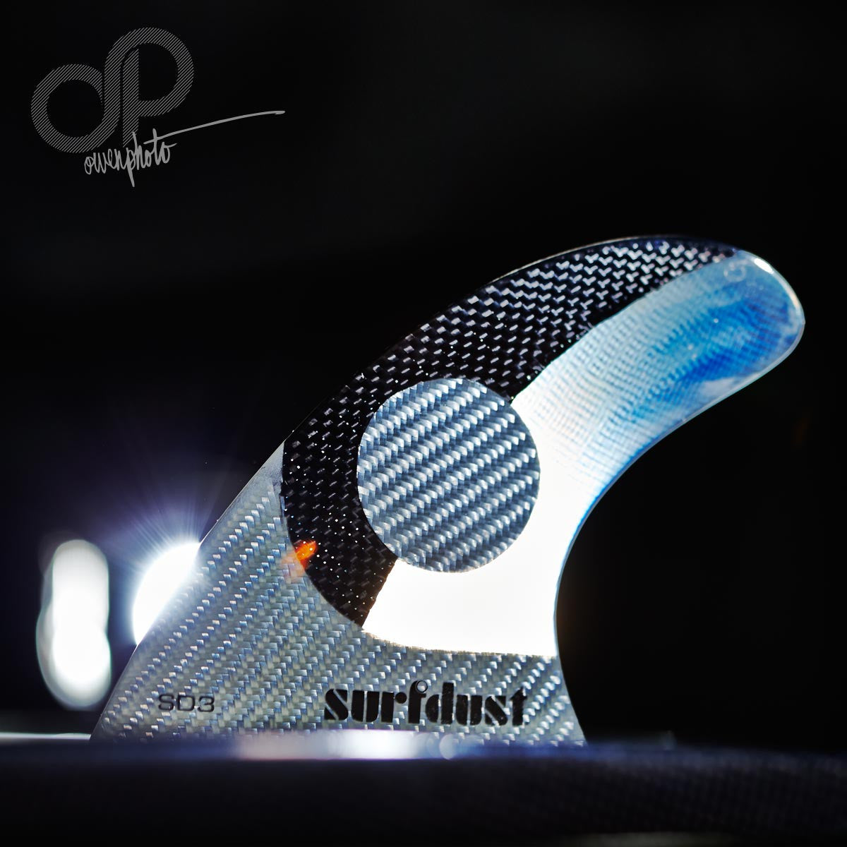 SURFDUST Surfboard Fins SD3 Tri Fin Set - FCS Compatible