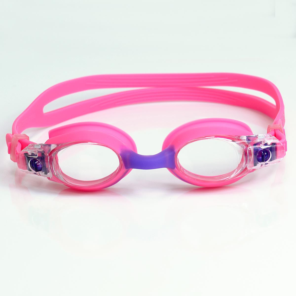 POD Pink / Purple Swim Goggle Clear Lens