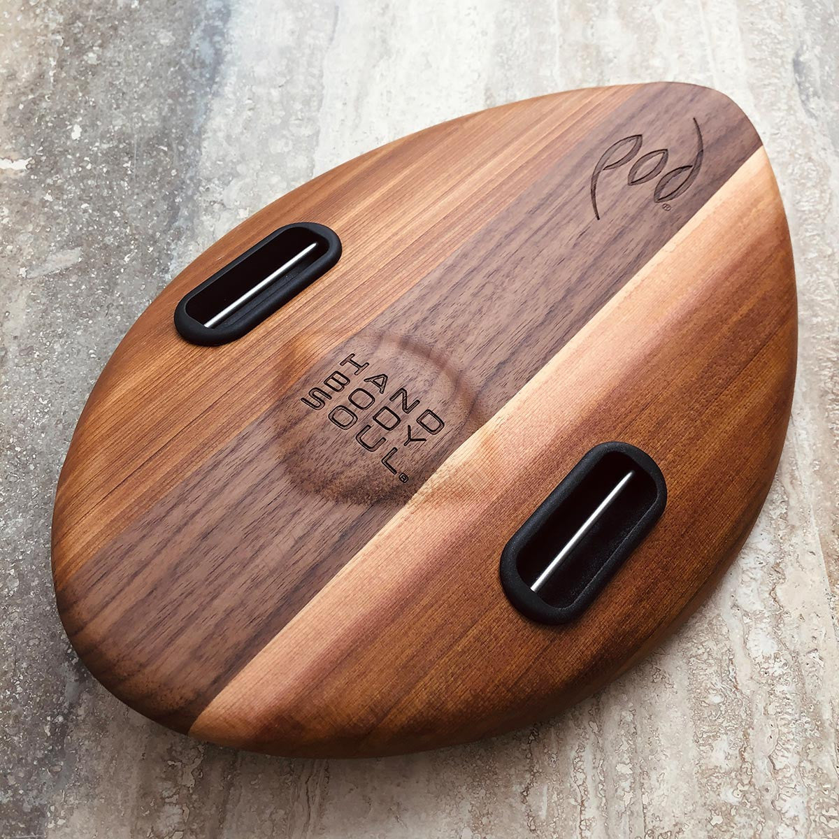 WOO 300mm 12inch Wood POD Handboards - Bodysurfing Handplane