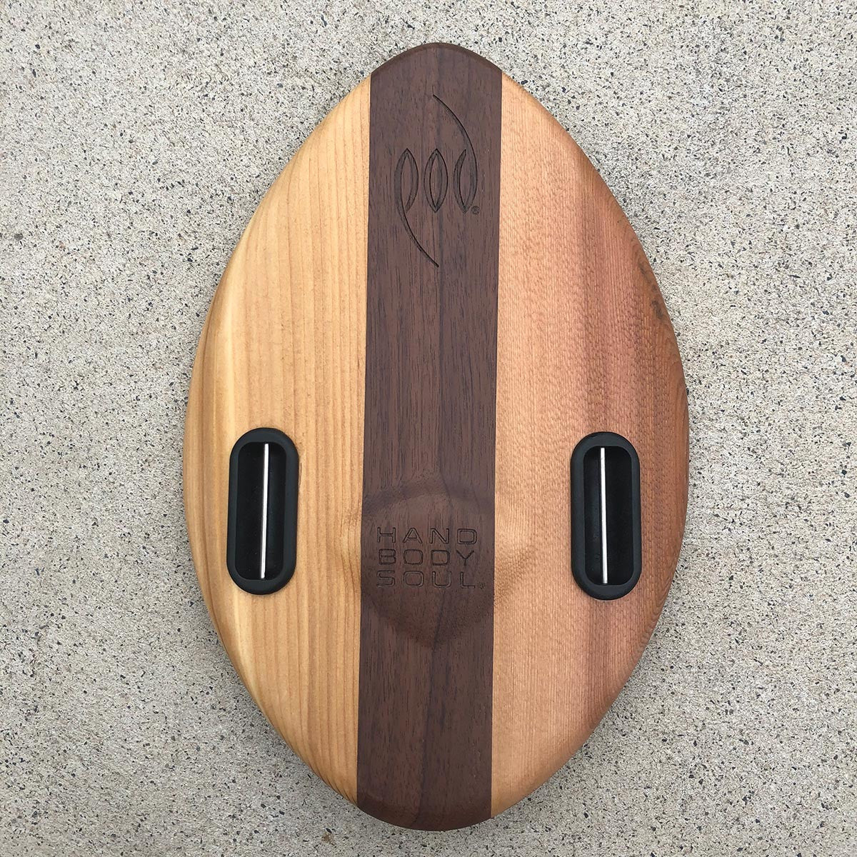 WOO 300mm 12inch Wood POD Handboards - Bodysurfing Handplane