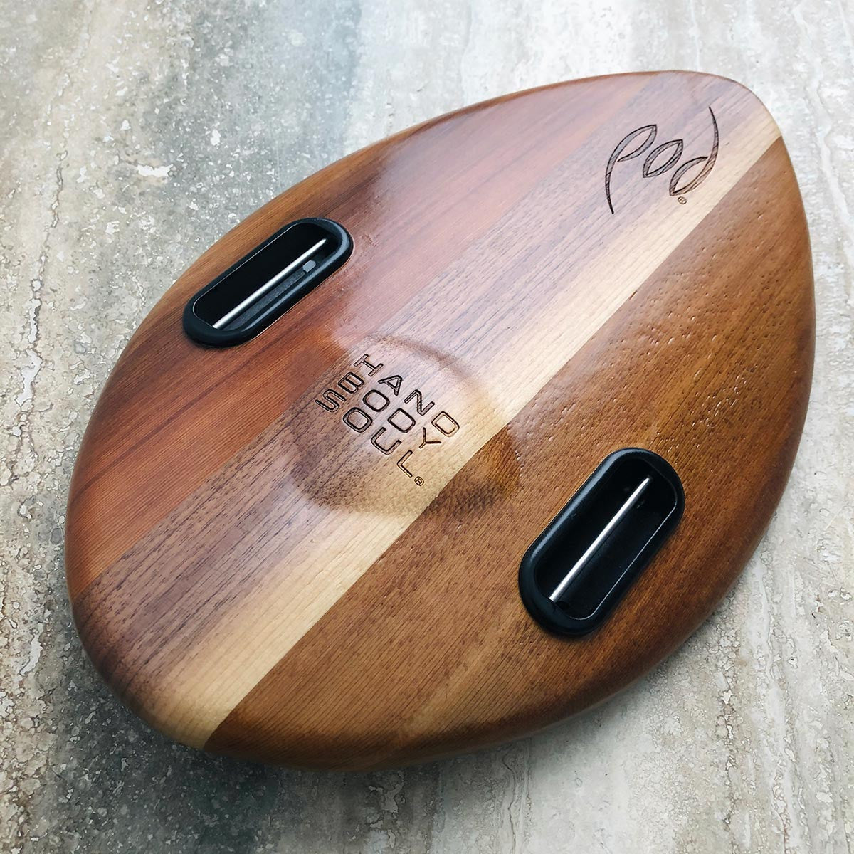 WOO 300mm 12inch Wood POD Handboards - Bodysurfing Handplane