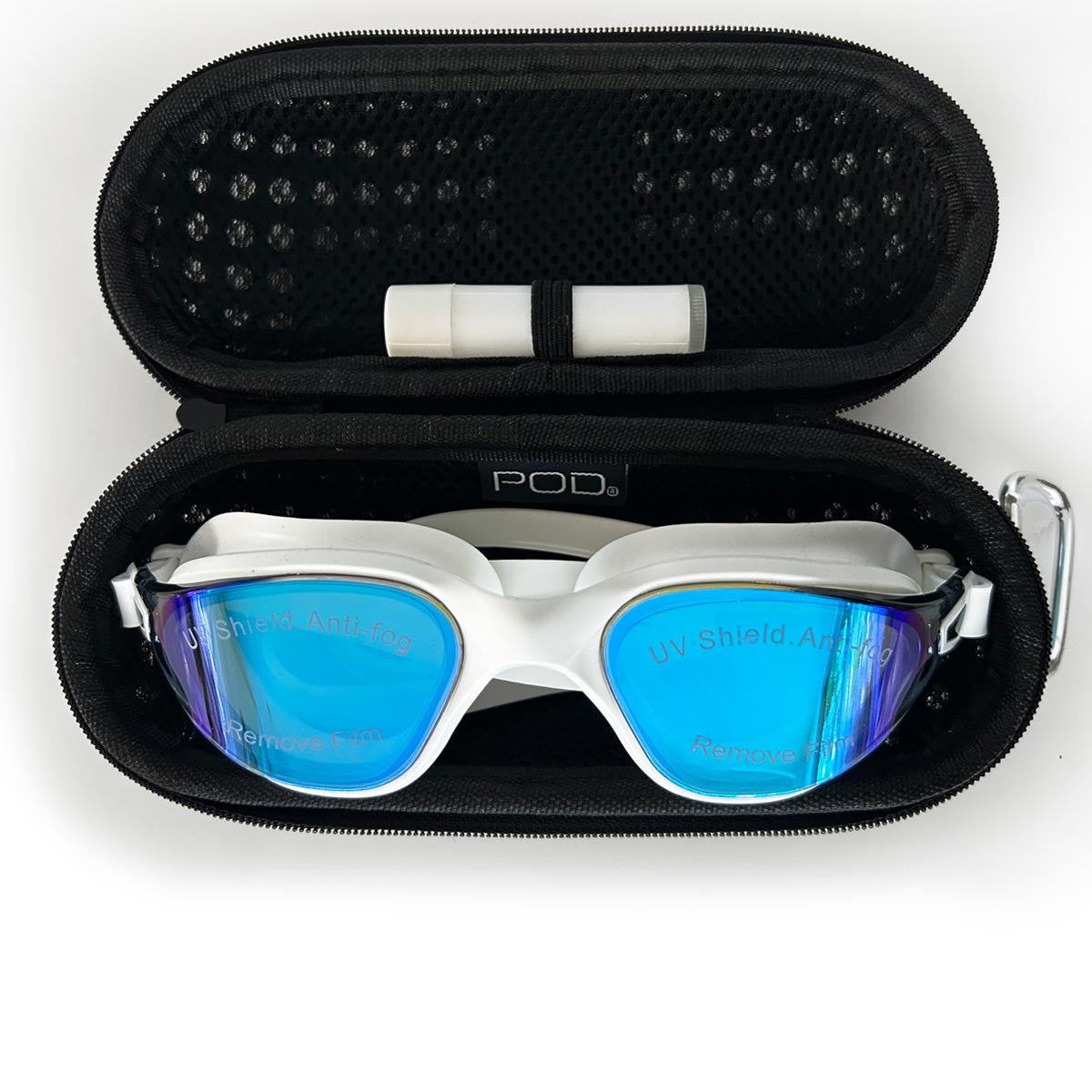 Blue Mirror AquaLuxe Swim Goggles