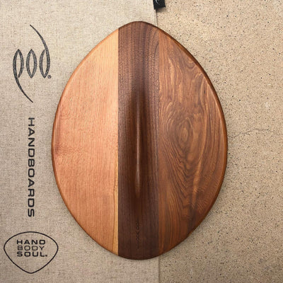 WOO Keel Fin Walnut POD Handboard