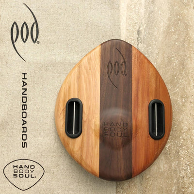 EGO 225mm 9inch Wood POD Handboards - Bodysurfing Handplanes