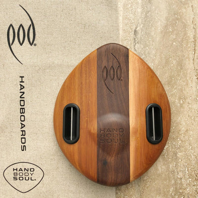 EGO Handboard 9inch + PF2 POD Swim Fins Bodysurfing Bundle
