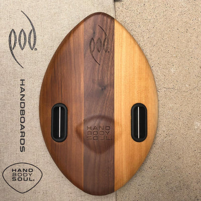 WOO 300mm 12inch Wood POD Handboards - Bodysurfing Handplane