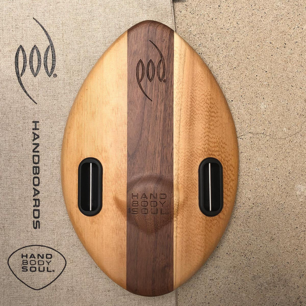 WOO Cedar/Walnut POD Handboard