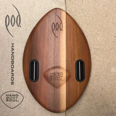 WOO 300mm 12inch Wood POD Handboards - Bodysurfing Handplane