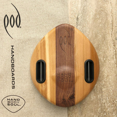 EGO 225mm 9inch Wood POD Handboards - Bodysurfing Handplanes