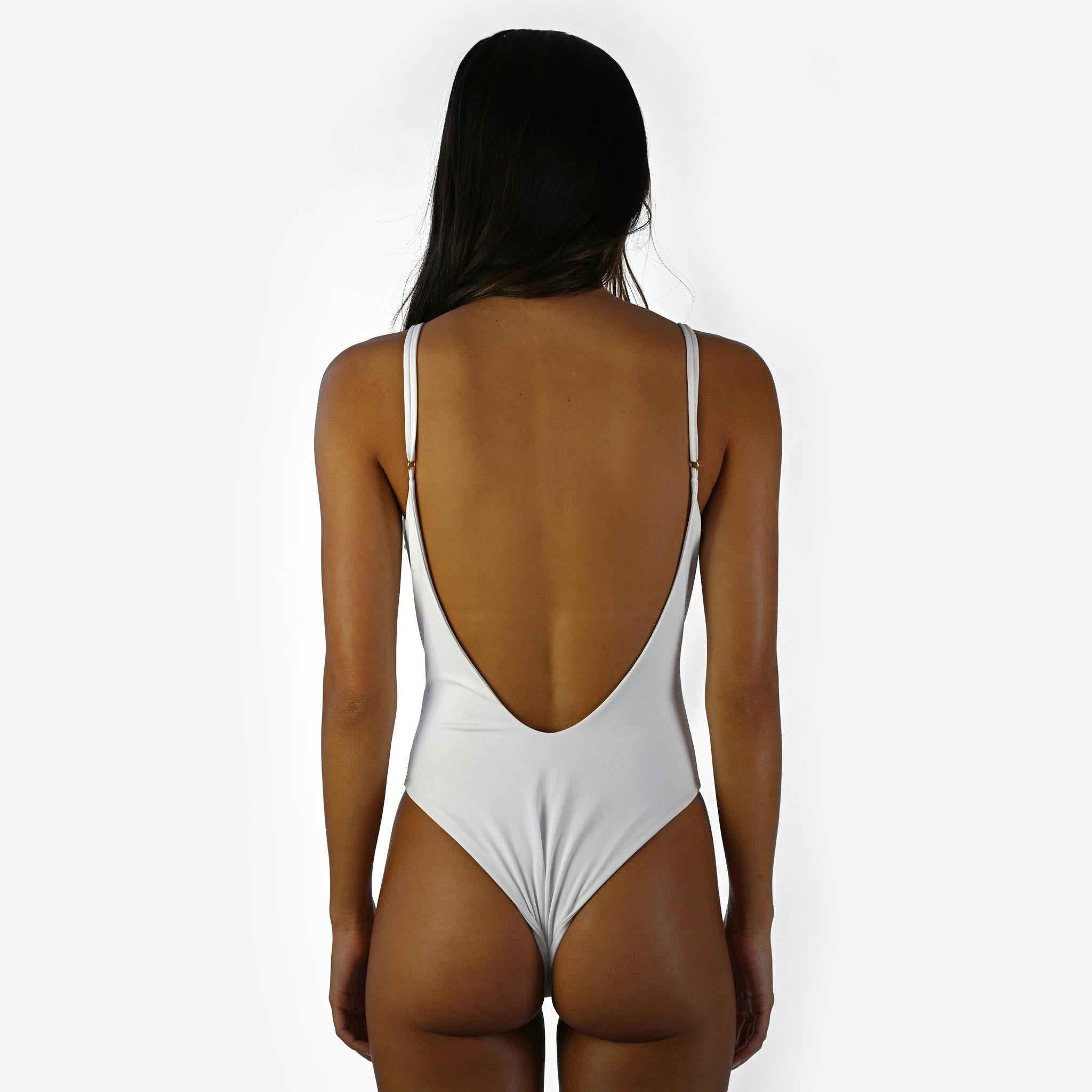 Bianco one piece, Bare All Swimwear