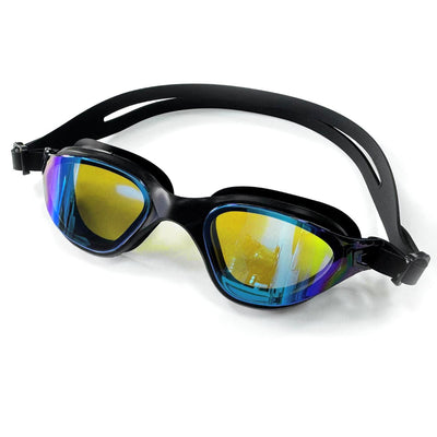AquaLuxe Gold Mirror Goggles