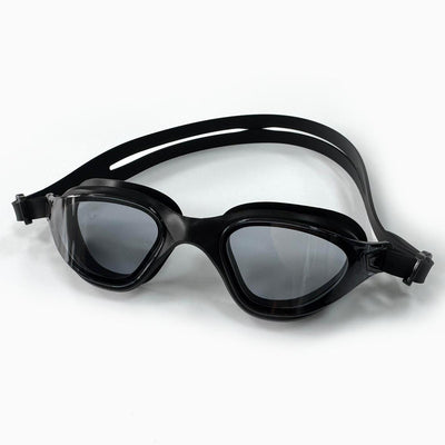 Black AquaLuxe POD® Swim Goggles Black Tint Lens