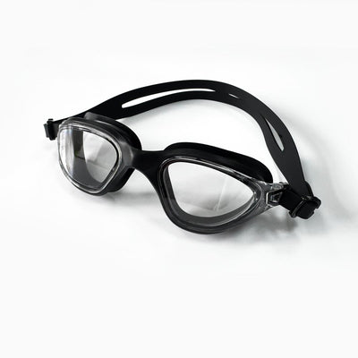 AquaLuxe Black POD® Swim Goggles Clear Tint Lens