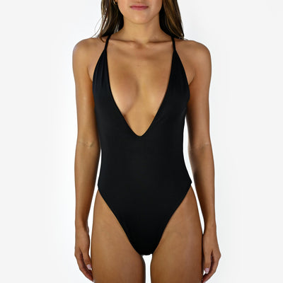 Nero one piece, Bare All Swimwear