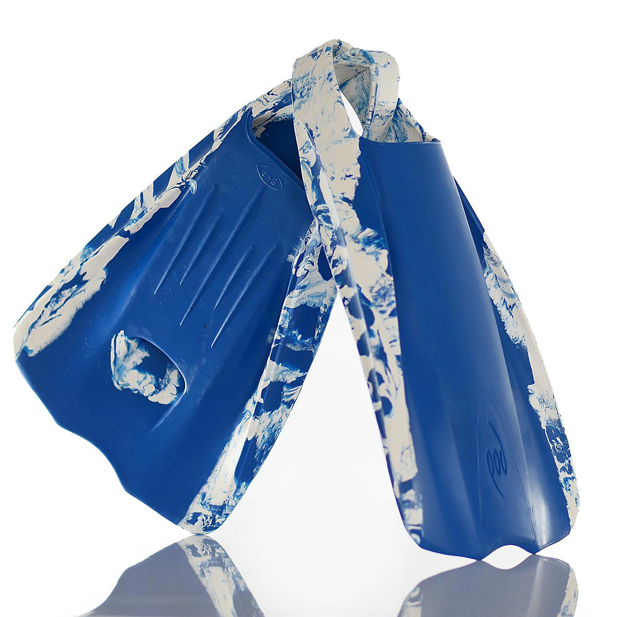 Blue White PF1 POD Fins