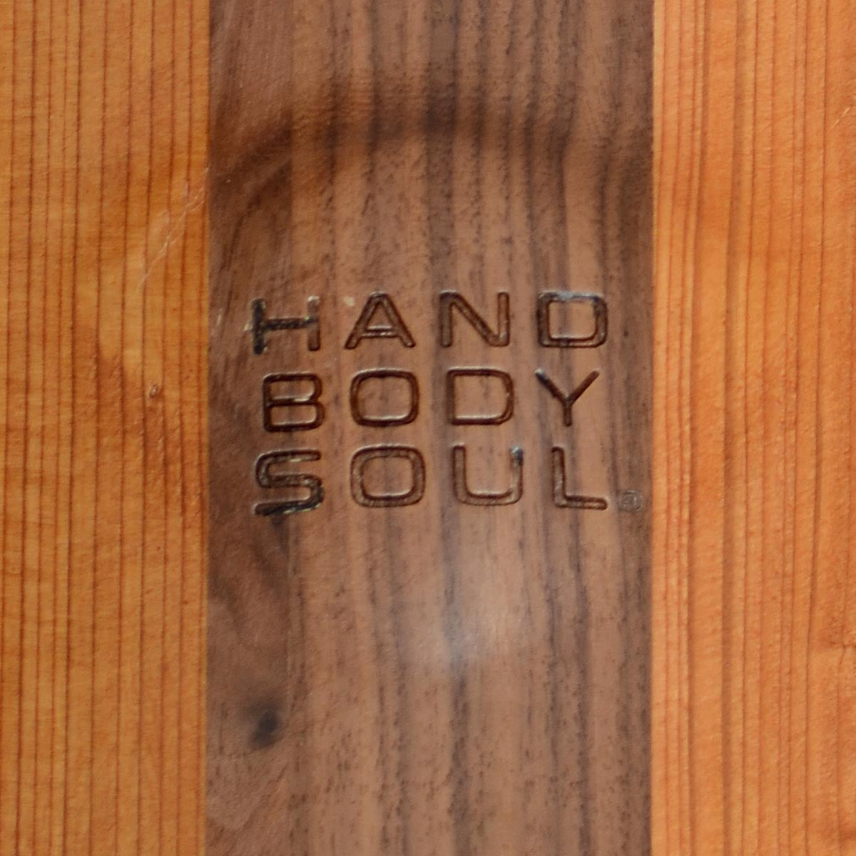 Palm Hold and Support Hand Body Soul® Laser Engravings