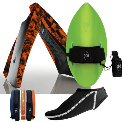 PF3 Swim Fins + Handboard + Fin Socks + Fin Savers Bundle