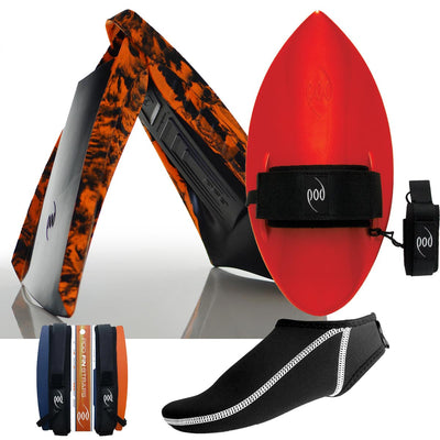 PF3 Swim Fins + Handboard + Fin Socks + Fin Savers Bundle