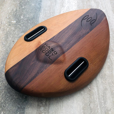 WOO 300mm 12inch Wood POD Handboards - Bodysurfing Handplane