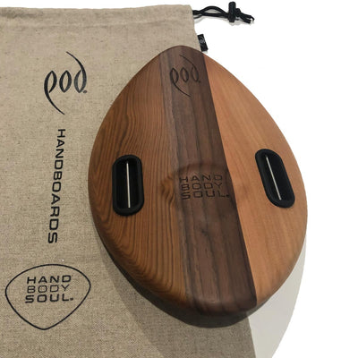 WOO 300mm 12inch Wood POD Handboards - Bodysurfing Handplane