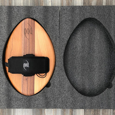 WOO 300mm 12inch Wood POD Handboards - Bodysurfing Handplane