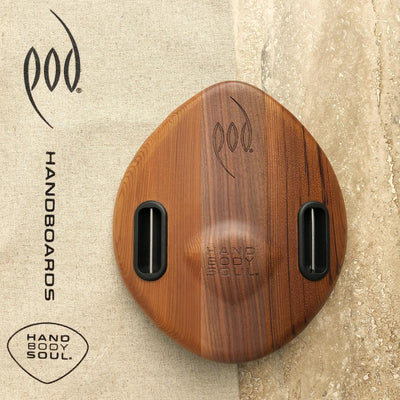 EGO 225mm 9inch Wood POD Handboards - Bodysurfing Handplanes