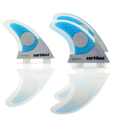 SURFDUST Surfboard Fins SD3 & SD1 Tri Set - FCS Compatible