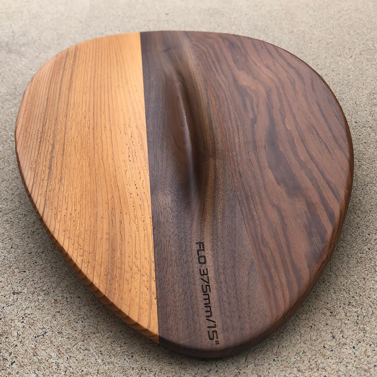 FLO 375mm 15inch Wood POD Handboards -  Bodysurfing Handplane