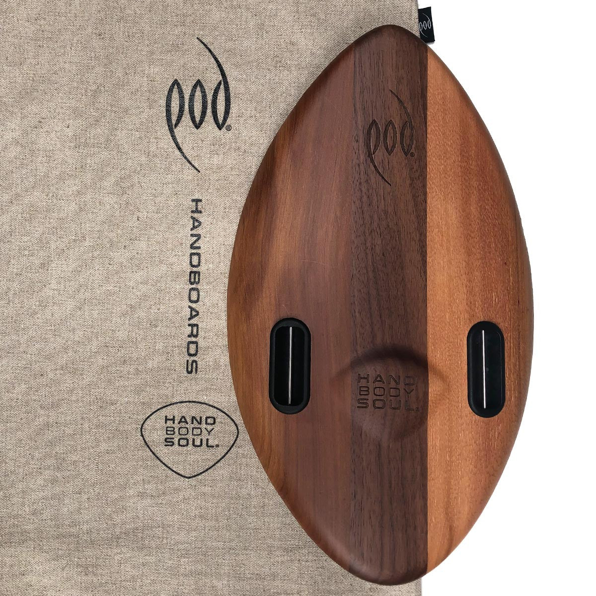FLO 375mm 15inch Wood POD Handboards -  Bodysurfing Handplane