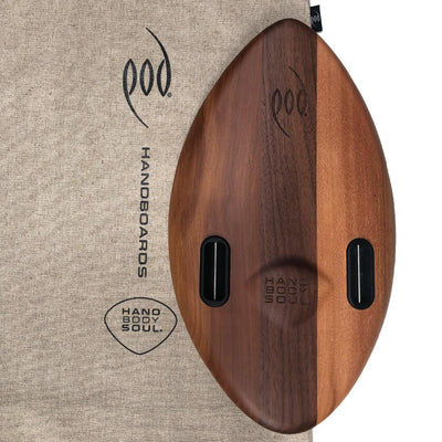 FLO 375mm 15inch Wood POD Handboards -  Bodysurfing Handplane