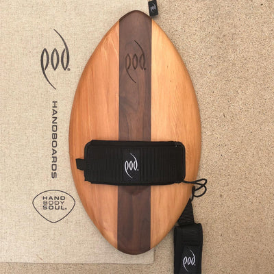 FLO 375mm 15inch Wood POD Handboards -  Bodysurfing Handplane
