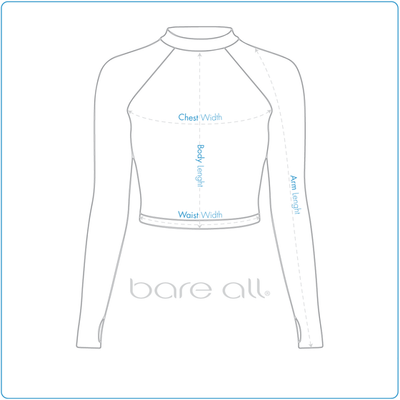 How to Measure a Bare All Rash Guard