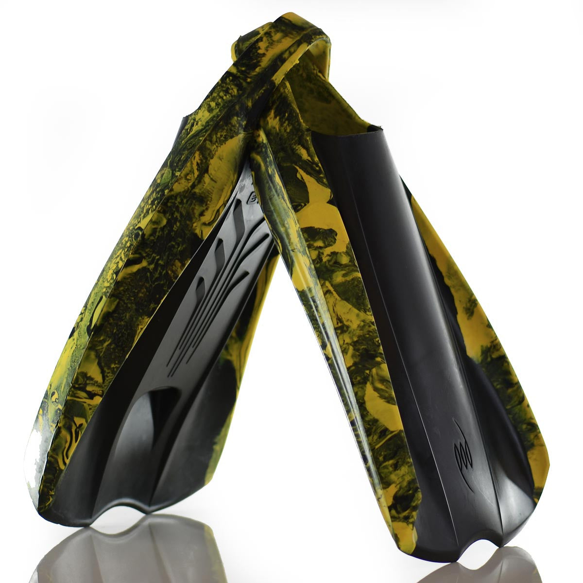 2s Swim Fins Black/Yellow