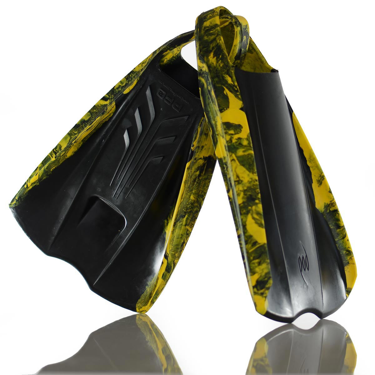 POD Fins Black and Yellow