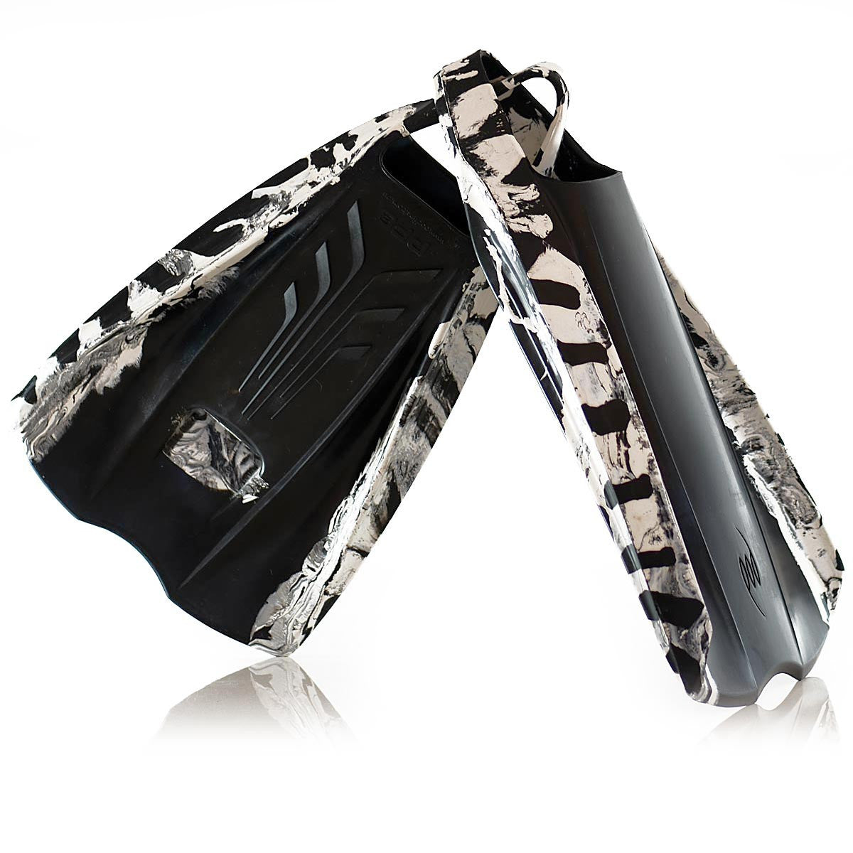 POD PF2 Swim Fins Boost Performance Black/White