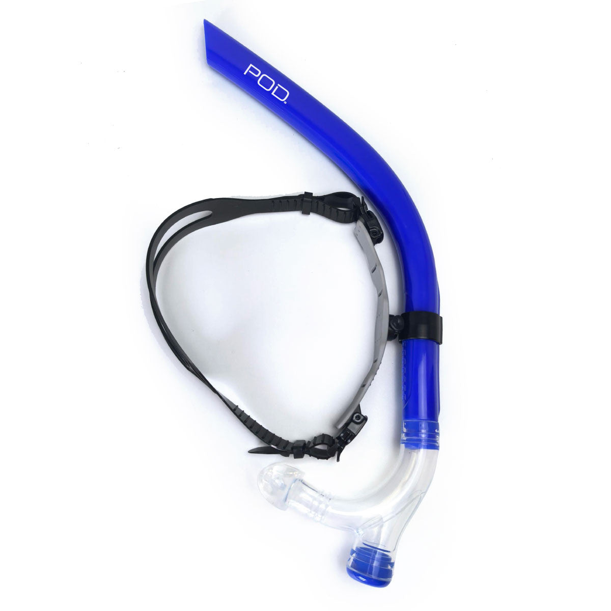 Blue Swim Training Front Snorkel