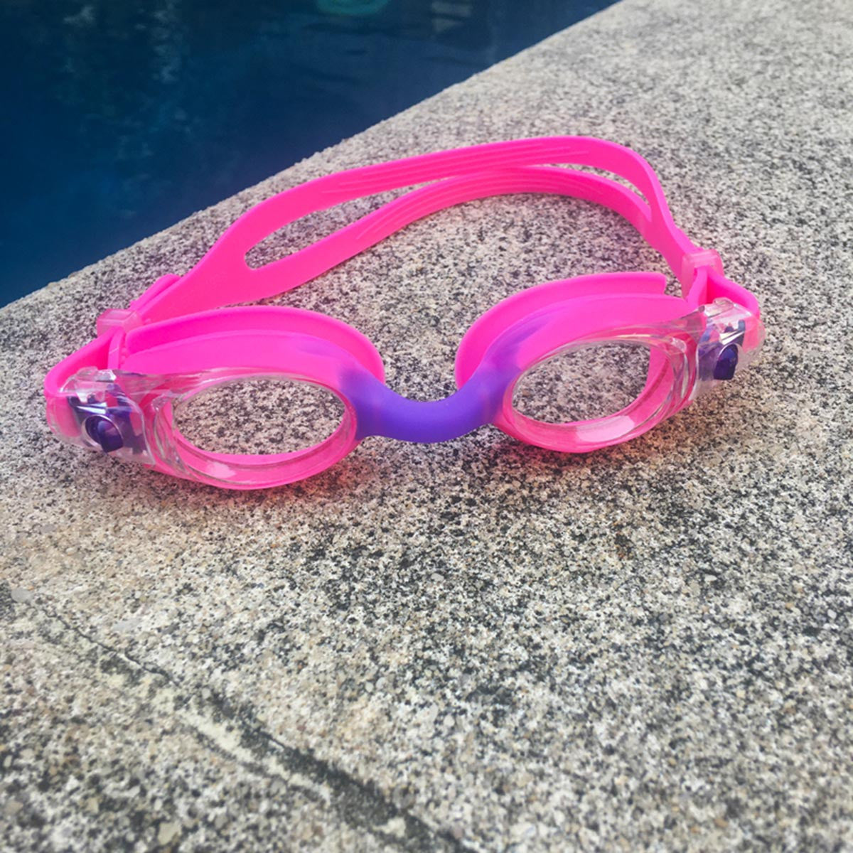 POD Scat Youth Swim Goggles - Clear Lens 2 Frame Colours