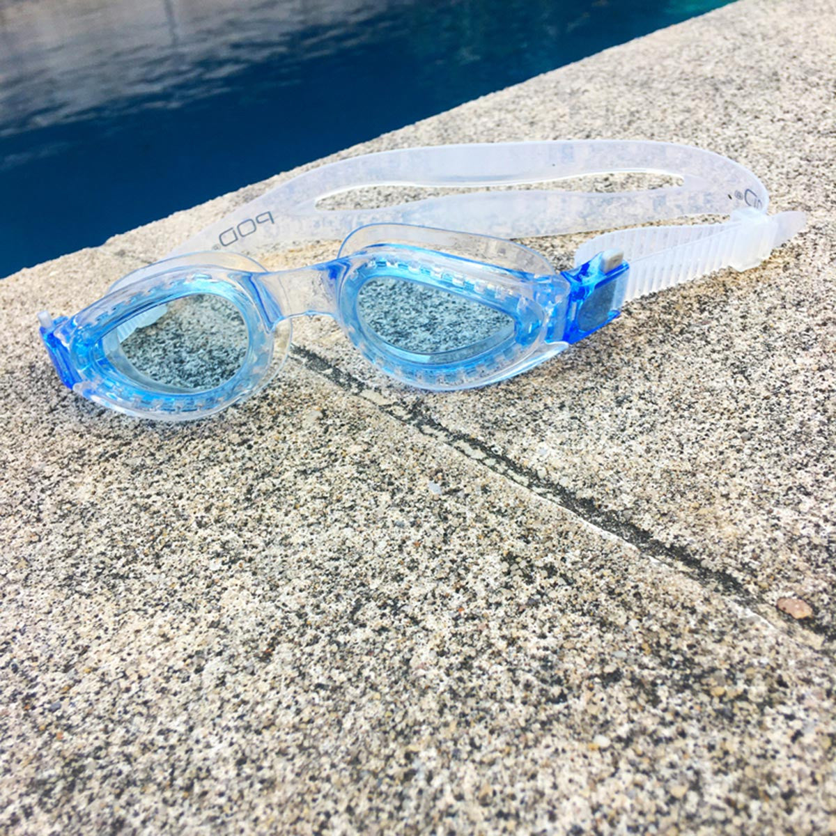 POD Tritek Youth Swim Goggles - 2 Lens Colours Clear Frame