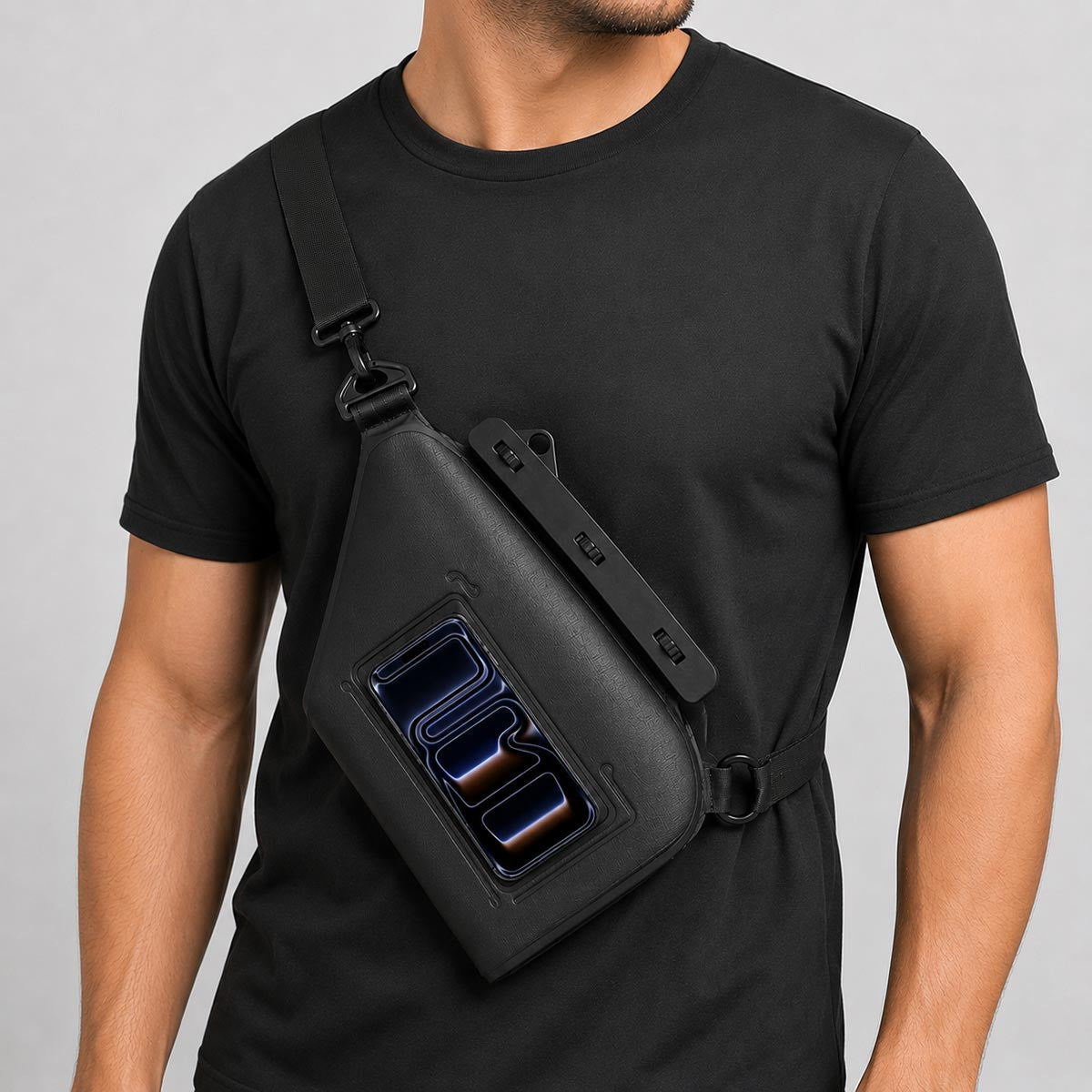 Cross Body Bag Front Position