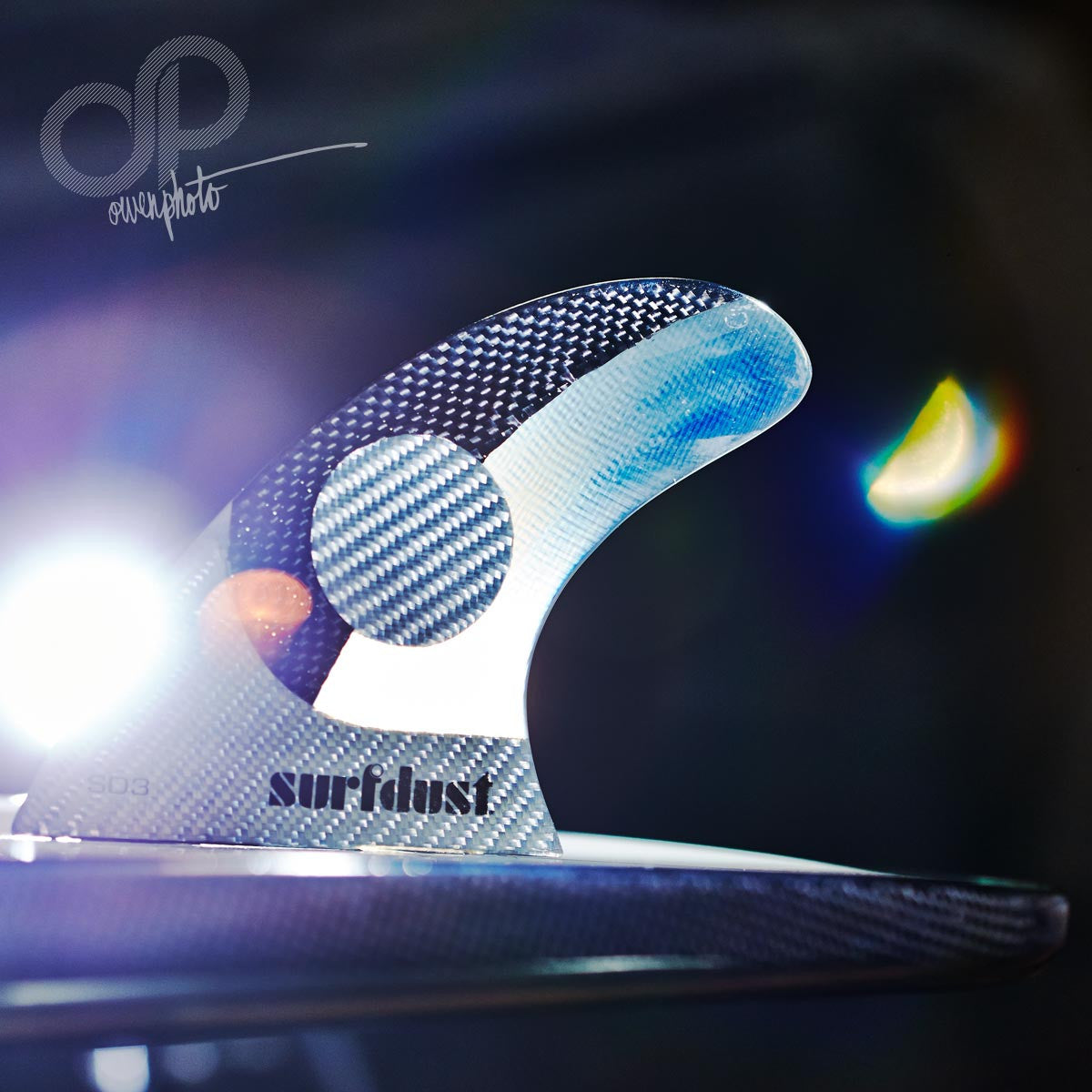 Surfboard Fins - SURFDUST SD1 Tri Fin Set - FCS Compatible