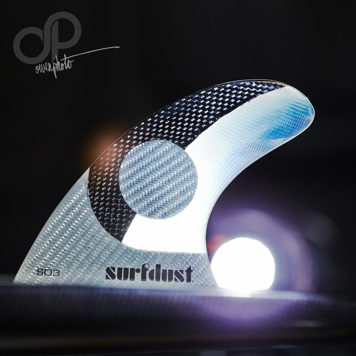 SURFDUST Surfboard Fins SD3 Tri Fin Set - FCS Compatible