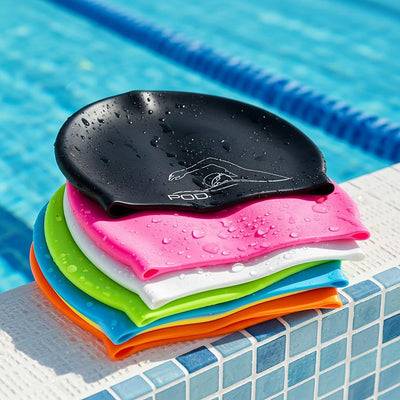 Silicone Swim Caps Eight Colours by POD® Ware