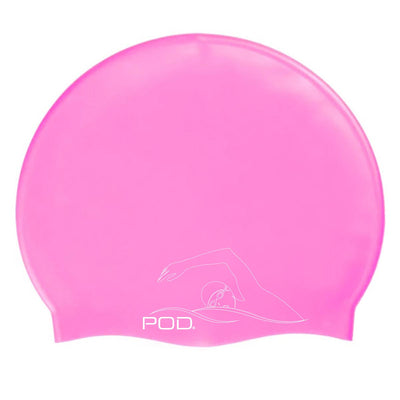 Silicone Swim Cap Pink