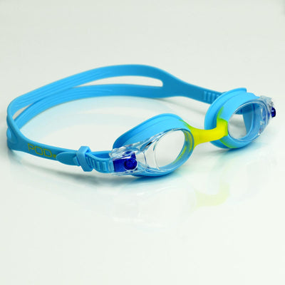 POD Swim Goggle Aqua / Yellow Frame with Clear Lens