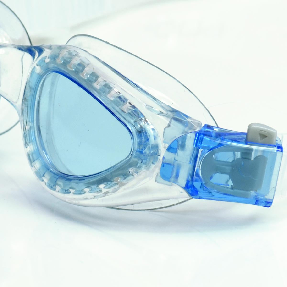 Clear Frame with Blue-Tinted Lens POD Swim Goggle