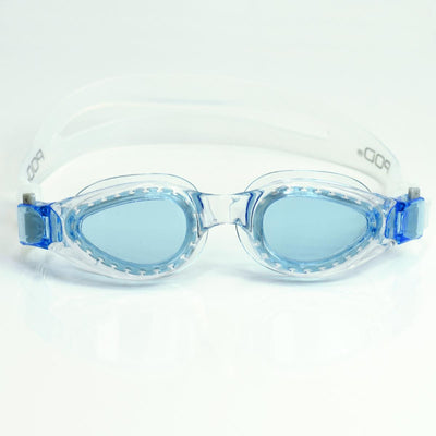 POD Swim Goggle Clear Frame with Blue-Tinted Lens